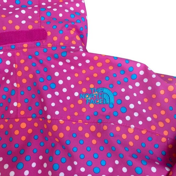 The North Face HyVent Rain Jacket Girls Kids Size XL 18 Windbreaker Pink - Picture 7 of 9